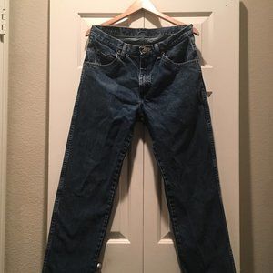 Wrangler 100% Cotton Jeans Mens 33 x 32